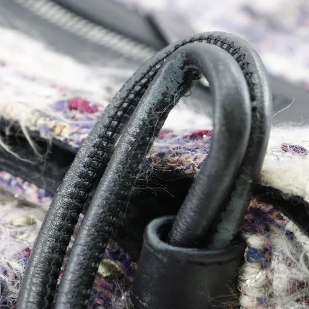 CHANEL Purple Shoulder Bag